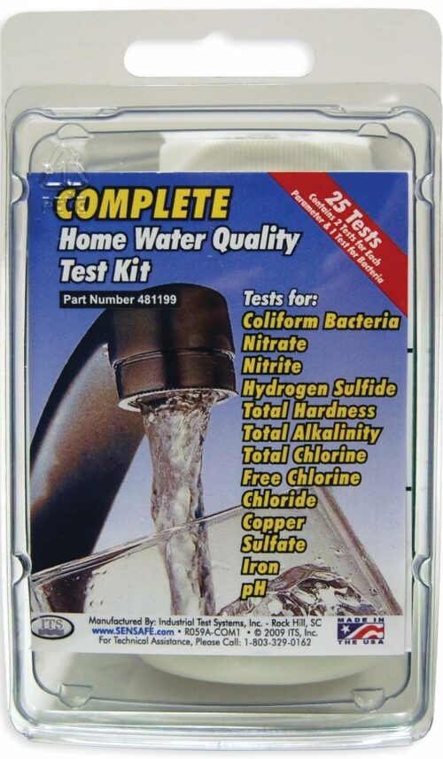 hushållsvatten test