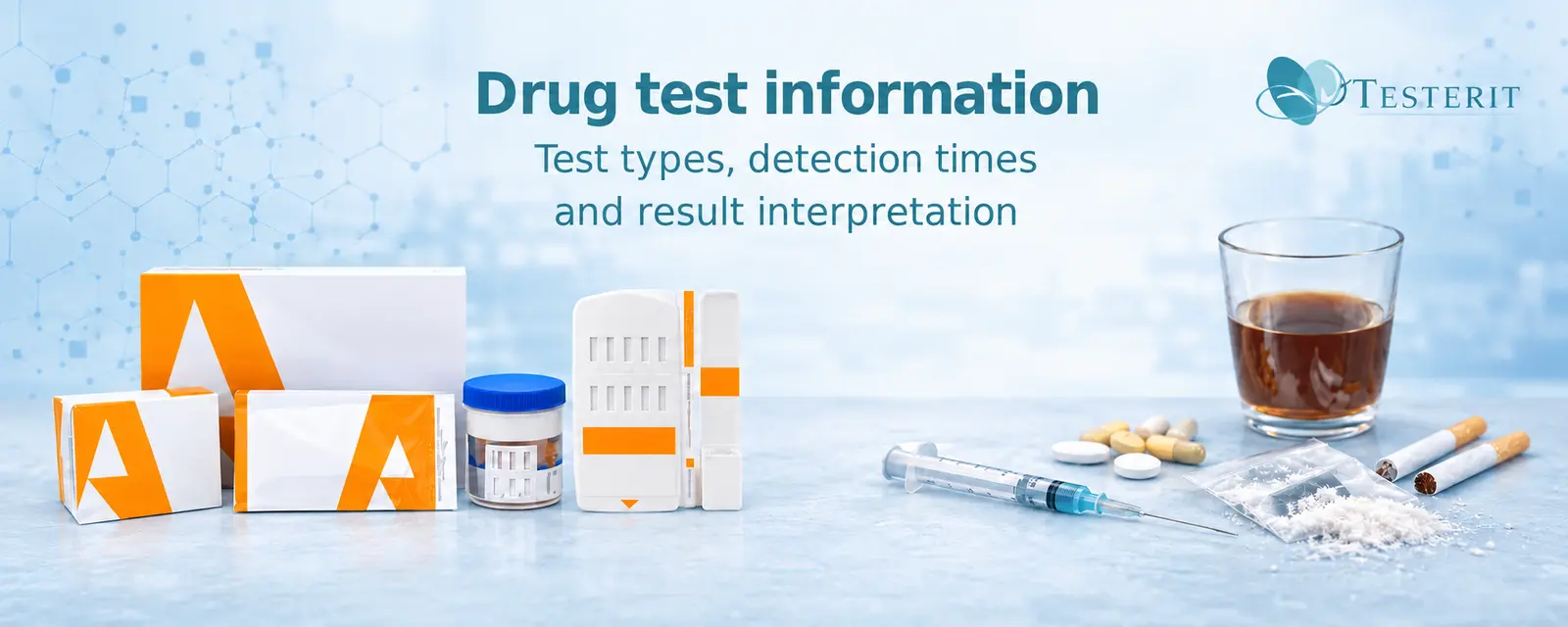 🧪 Drug test info – how drug tests work, detection times and interpretation of results 1 Drug test information – test types, detection times and result interpretation
