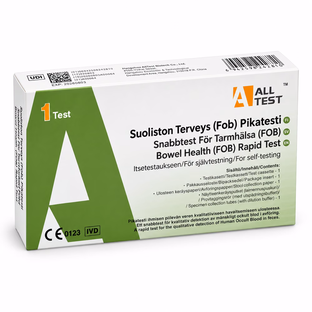 AllTest fecal occult blood test TFO-N602H-01 Fecal occult blood test at home TFO-N602H-01